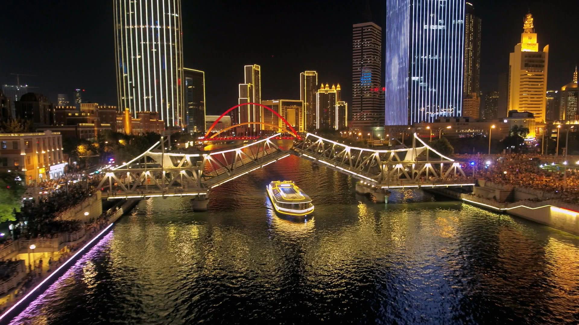 千年古都海河畔,天津现代都市魅力扫描